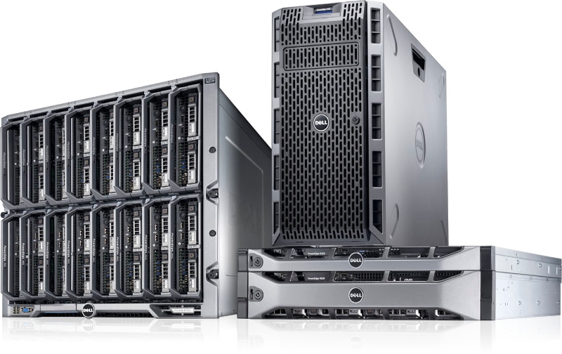 Dell server family