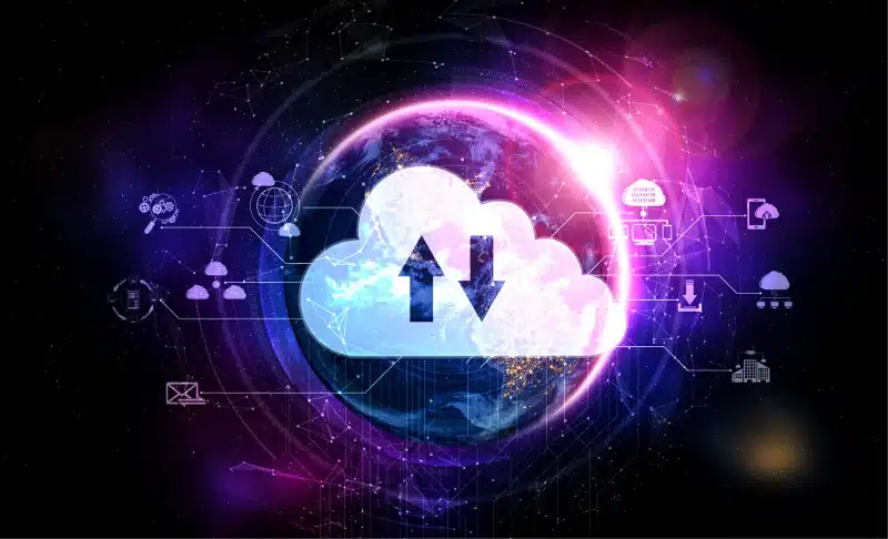 how does cloud storage work